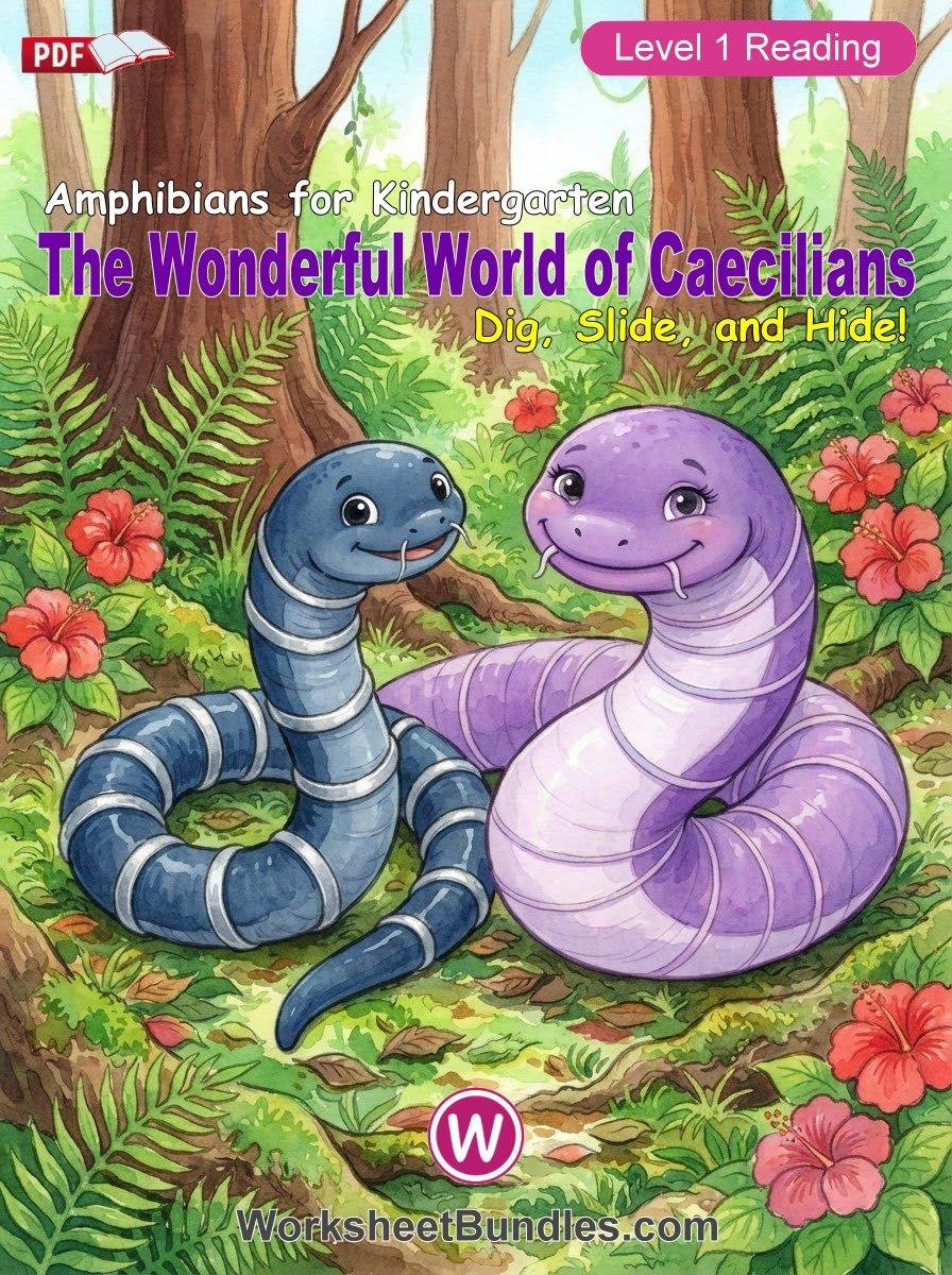 Dig, Slide, and Hide! The Wonderful World of Caecilians